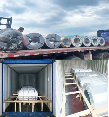 HDG DX51D Dx52D SPCC SECC ASTM A653 0.27mm isq550 z150 hx420lad z100 GI катушка оцинкованная стальная плитка внутри Skin Pass Да