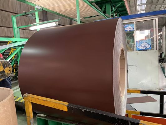 Предварительно окрашенная стальная катушка PPGI PPGL Цветопокрытые оцинкованные катушки с аккордом по запросу клиента