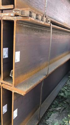 Универсальная конструктивная сталь Q235B H-Beams Frequency Welding and Flange Thickness 8mm 64mm для коммерческих зданий