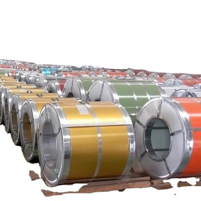 Shandong JIS тип PE HDP Белый цвет покрытый оцинкованной стальной катушки для производства картон толщина 0,25-0,8 мм