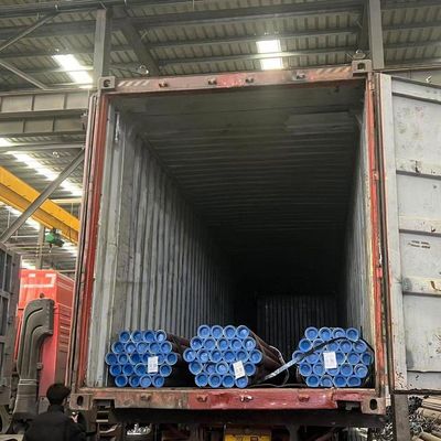 6.4M Длина бесшовная труба из углеродистой стали API 5L X52 бесшовная линия трубы для индивидуального твердого прямоугольника