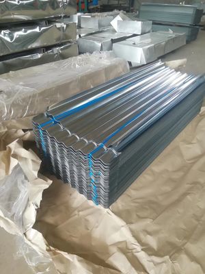Регулярный спангельный оцинкованный кровельный лист SGCC SPCC SECC 0,12 мм 0,35 мм Толщина 0,1 мм 1 мм Толщина GI гофрированный лист для кровельной