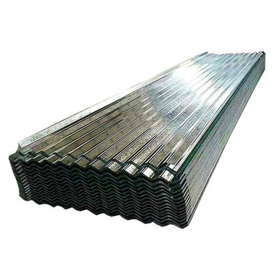 Крыша DX51D горячего погружения BWG 28 Gauge 4x8 оцинкованный гофрированный лист Металлический GI кровельный лист с регулярным шпангелем