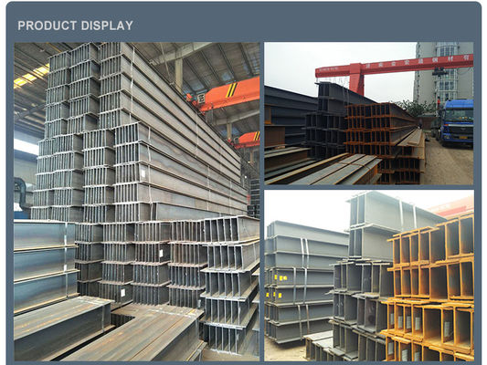 ASTM A36 H/I Beam Structural Steel Solution с методом горячего проката и шириной фланца 100-408 мм