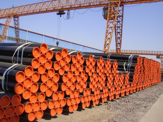 ASTM A106 A53 API 5L 4130 класс Круглое сечение Форма углеродных цепных стальных труб для газа и строительных материалов