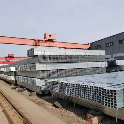 Оцинкованные квадратные прямоугольные стальные трубы и трубы для тепличных зданий промышленности с первичным классом Q235 Толерантность ± 1%