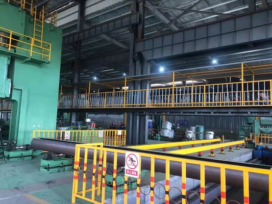 Выпуск ASTM A252 A36 Q235 Q345 Q235B Диаметр 219--3080 мм Прямые сварные стальные трубы с толщиной стенки 2,0-6,0 мм