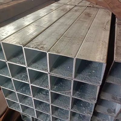 Высокоточные черные железные прямоугольные трубы сварные оцинкованные квадратные стальные трубы с терпимостью ± 1% и методом горячего проката
