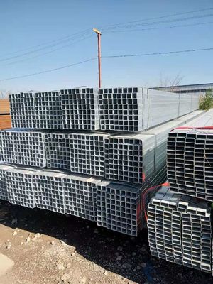 1.5x1.5 дюйма квадратный прямоугольник полые железные трубы сварные черные оцинкованные квадратные трубы для небольших инструментов Производственный процесс