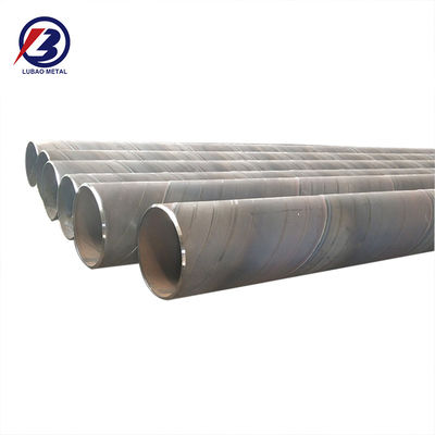Q235/Q235B/Q345/L245/40 /X42/0Cr13/16Mn Стандарт JIS Максимальный объем 2420*22 мм спиральносварных труб для строительства
