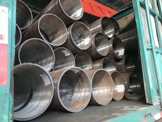 Q235/Q235B/Q345/L245/40 /X42/0Cr13/16Mn Стандарт JIS Максимальный объем 2420*22 мм спиральносварных труб для строительства
