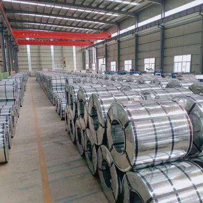RoHS сертифицированные GI катушки 0,12 мм - 4,0 мм индивидуальная толщина Z30-275 г нулевой шпекль оцинкованная стальная железная оболочка в ролике / катушке