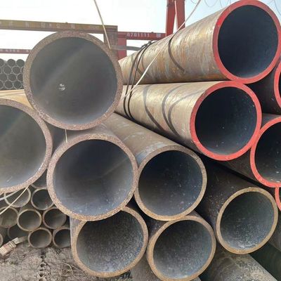 Нефтегазовые канализационные транспортные службы сварки трубы из углеродной бесшовной стали с высокоточной трубопроводной линией