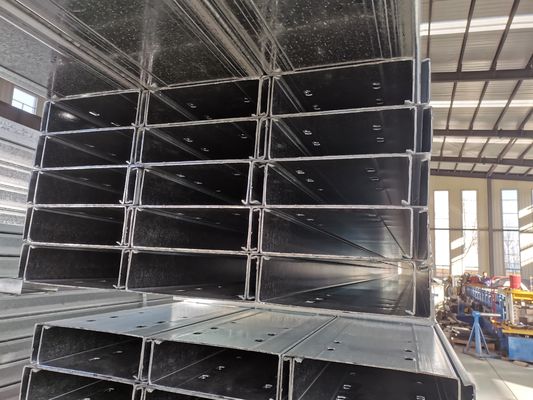 Стальная конструкция Канал класса C 100x50x3 мм Легкая стальная рама Товарная балки Стальная размеры Структурное железо Природная поверхность