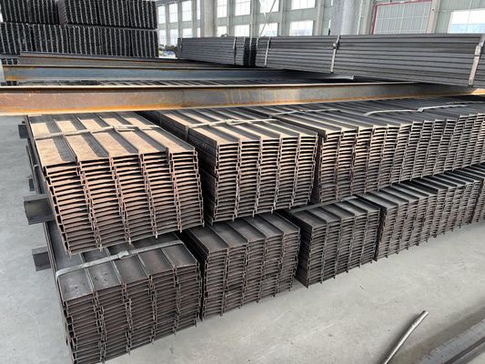 400x200x8-16 мм горячо проката техническая стальная конструкция тяжелая работа I балки класс Q235 для мостов и тяжелых машин