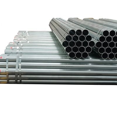 Структура нелегированной конструкции ASTM A106 MS ERW Полые стальные трубы EMT Сварные стальные круглые трубы GI горячее оцинкованное