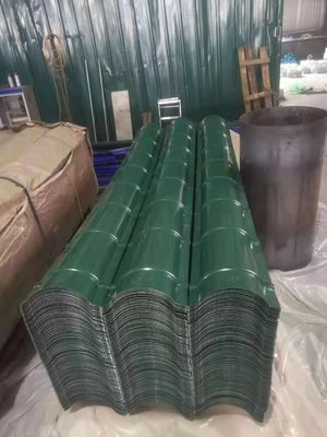 Оцинкованная покрытая SGCC SPCC SECC Z40-z275 Ppgi гофрированная крыша с антикоррозионным покрытием