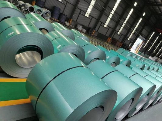 GB Standard Aluzinc Coils PPGI PPGL Цветная предварительно окрашенная гальвалюмная оцинкованная сталь для изготовления гофрированных листов профессионалом