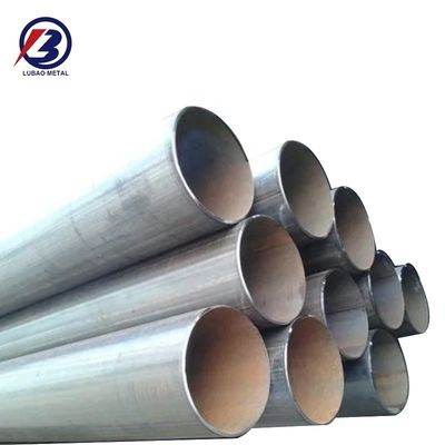 Труба для химических удобрений ASTM A53 класс B прямая шва ERW Q235 Q345 Черная сварная круглая стальная труба с сертификатом GS