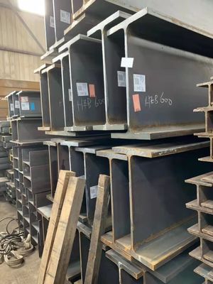 Q235 Углеродистая сталь wf I H Beam IPE для строительства ASTM A572/A992 Класс Q235 Ширина фланца 50-400 мм
