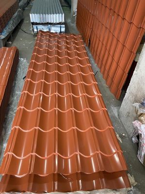 Стандартный пакет для PPGI Steel SGCC Цветопокрытый предварительно окрашенный оцинкованный стальной лист для кровельных строительных материалов
