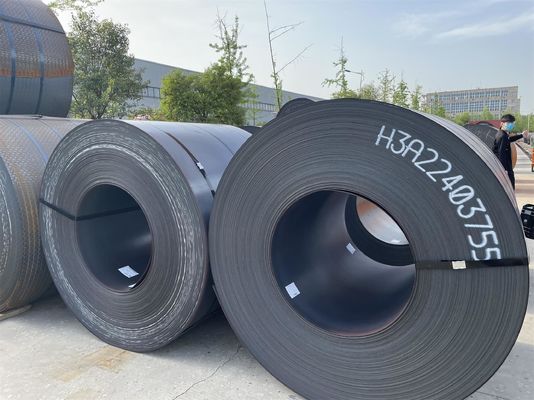 Технология горячего проката ASTM A36 A283 A387 Q235 Q345 S235jr Мягкий Ms Черный Гнойный HRC катушка для проектов металлофабрикации