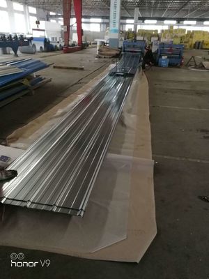 Твердые DX51D GI гофрированные кровельные листы с обычными шпангельными оцинкованными гофрированными цинковыми кровельными листами