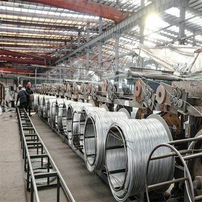 Коррозионностойкая оцинкованная связующая проволока 2,5 мм х 100 м Рулоны для строительства Q195 Q235 Нелегированный оцинкованный цинк