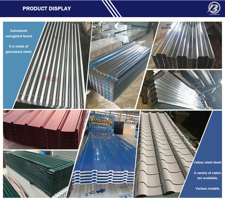 ASTM/AISI/SGCC/CGCC/TDC51DZM/TDC52DTS350GD Степень 0.1mm 0.2mm 0.3mm Dx52d PPGI гофрированная стальная панель крыши с допусками ±1%