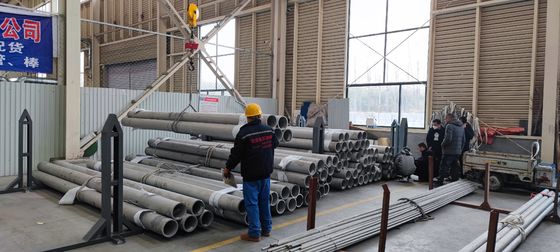 ASTM AISI 304 316 409 12 дюймовая Sch100 бесшовная труба из нержавеющей стали с неоливкой
