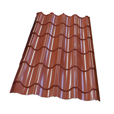 GB Standard Heatproof 20 Gauge Colored Galvanized Aluzinc Corrugated Fiber Cement PVC Gerald Крысовая плитка из Пекина