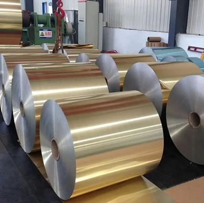 PPGL катушки 0,5 мм предварительно окрашенные 1050 PVDF 3003 Цветопокрытая алюминиевая катушка с высокой устойчивостью к коррозии