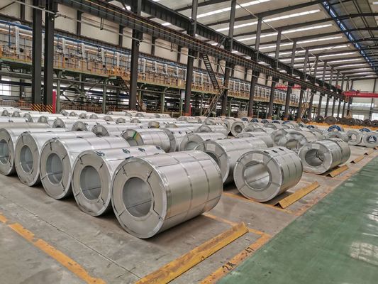 Покрытие алюминиевой катушки AZ30-AZ40 SGCC DX51D AZ для горячекатаных алюминиевых катушек и автомобильных танкеров
