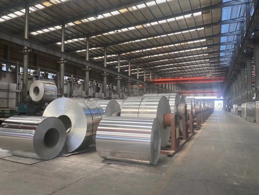 ASTM AISI JIS DIN GB Standard 8011 5754 2024 Сплавы алюминиевые катушки толщиной 0,6 - 2,0 мм для промышленного производства