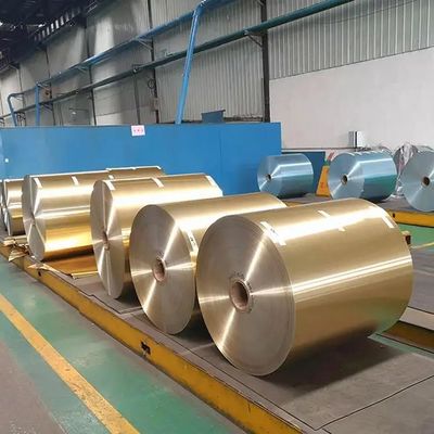 Shandong 3003 3105 5052 5152 Цветная алюминиевая катушка Введение продукта с алюминиевым сплавом в ролике при температуре O-H112