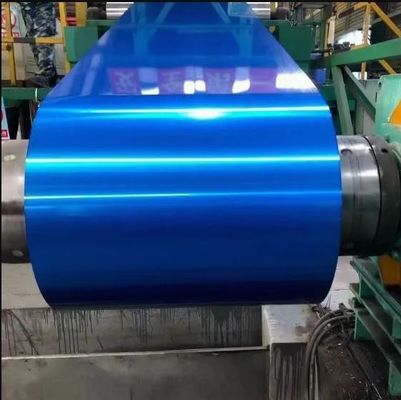 Цветная цинковая катушка полная твердость с продажами на заказ АСТМ Z120 Алюминиевый покрытый цветный покрытый ролик