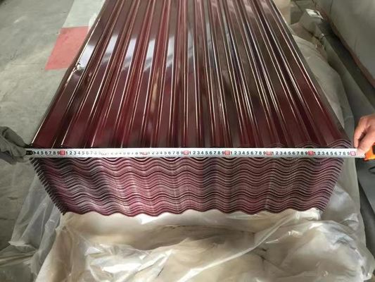 DX51d SGCC GI Гофрированные кровельные листы Гальванизированные гофрированные цинковые кровельные листы Prime Regular Spangle с сертификатом GS