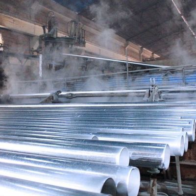 Гальванизированное покрытие Сварная служба Строительная труба Горяче погруженная стальная труба Цинковая покрытие Стальная круглая труба GI Круглая стальная труба