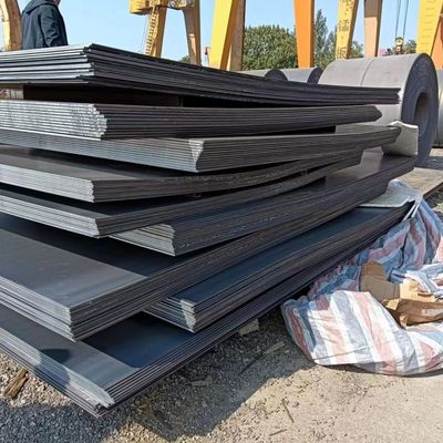 Prime Low Carbon HRC ASTM A36 Q195 Q235 SS400 Толщина 0,8-300 мм Мягкая сталь MS горячо прокатаная стальная плитка для контейнерной пластины