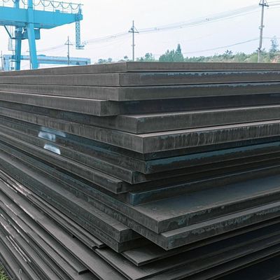 Prime Low Carbon HRC ASTM A36 Q195 Q235 SS400 Толщина 0,8-300 мм Мягкая сталь MS горячо прокатаная стальная плитка для контейнерной пластины