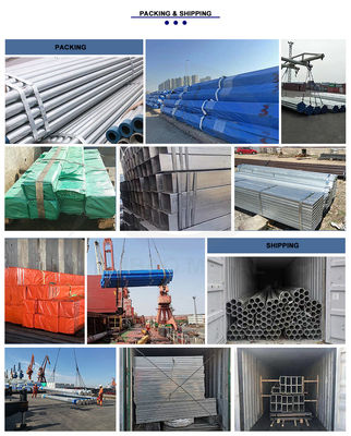ASTM Q195 Q215 Q235 Q345 Горячая оцинкованная круглая труба длиной 6 м и наружным диаметром 26,9-310 мм