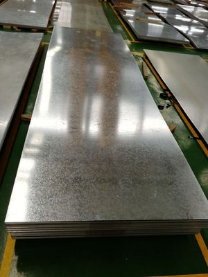 3-8 тонн Вес катушки 2,5 мм 3 мм оцинкованная стальная плита 120 г ASTM A653 G235 крышевая облицовка GI плита