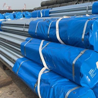 Сертифицированные SONCAP оцинкованные круглые стальные трубы для транспортировки нефти и газа