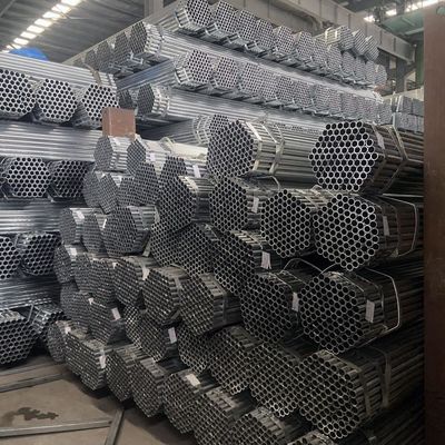 ASTM Q195 Q215 Q235 Q345 Горячая оцинкованная круглая труба для прочного и долговечного строительства
