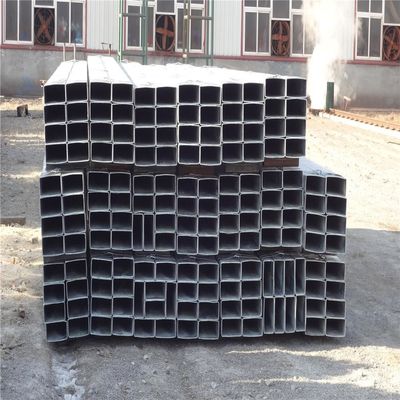 3x3 дюйма горячее погружение оцинкованные квадратные стальные трубы 0,5 мм цинковый покрытие повышенная защита для строительной структуры
