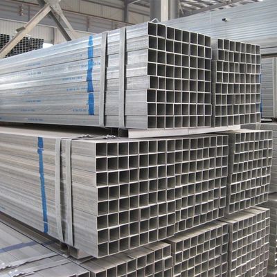 Отличная коррозионная стойкость API трубы толщина 1,2-2 мм 6x6 дюймов оцинкованные квадратные стальные трубы с 0,8 мм цинковым покрытием
