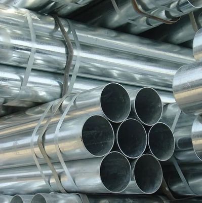 6 м длина Услуга по обработке декоулинга Q195 Q345 Перенапряженная горячая оцинкованная стальная труба для устойчивости к коррозии