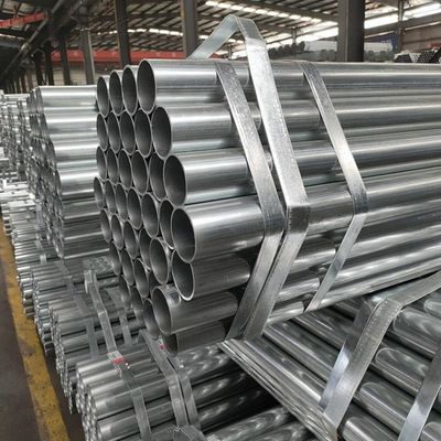 Специализированные Q235 Gi сварные трубы из оцинкованной стали для строительства в стандарте ASTM и ± 1% толерантности