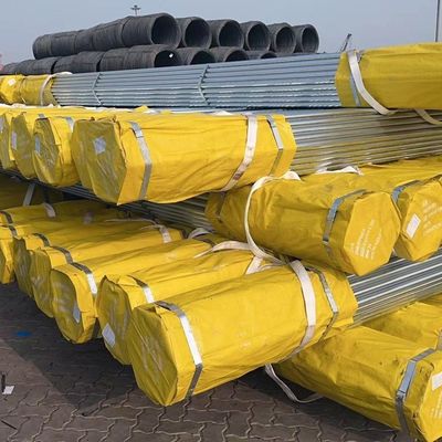 Специализированные Q235 Gi сварные трубы из оцинкованной стали для строительства в стандарте ASTM и ± 1% толерантности