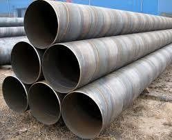 ASME B36.10 Стандартный диапазон толщины стенки 57x8 мм 100x12 мм SSAW нефтепроводная труба с сертификатом SABS и нелегированным материалом